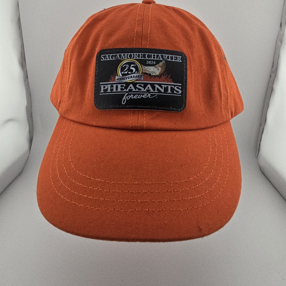Pheasants Forever Sagamore Chapter Hat 25th Anniversary 2024 Hunting Cap - Picture 2 of 6